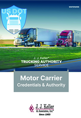FREE Motor Carrier Credentials & Authority Whitepaper