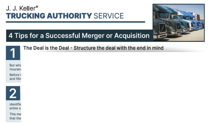 4 Tips for A Successful Merger or Acquisition