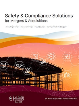 FREE Mergers & Acquisitions Safety & Compliance Brochure
